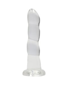 Dildo Crystal Clear Dildo C/ Sucção 7