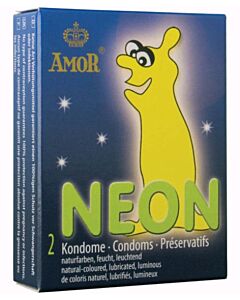 Preservativos Amor Neon (2 Un)