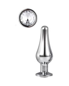 Plug Anal Dream Toys Cleaming Love Pleasure Prateado Pequeno