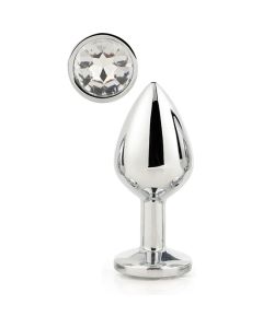 Plug Anal Dream Toys Cleaming Love Prateado Médio