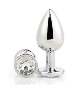 Plug Anal Dream Toys Cleaming Love Prateado Pequeno