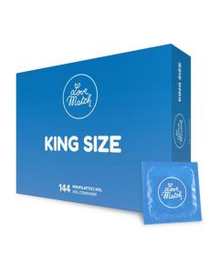Preservativos King Size Love Match (144 Un)