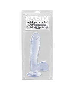Dong Basix Rubber Works Suction Cup 19cm Transparente Embalagem
