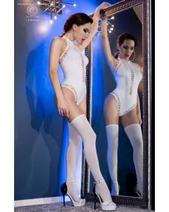 Body 4D Branco Neon Frente
