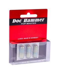 Cápsulas Estimulantes Unisexo Doc Hammer Pop-Master (3 Un)
