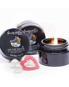 Vela de Massagem Tentación Play Sex Sexo Livre (20 ml)