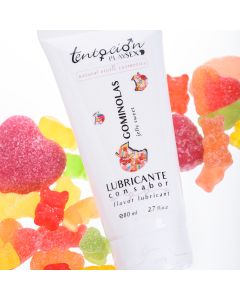 Lubrificante à Base de Água Tentación Play Sex Gomas (80 ml)