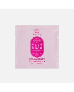 Bálsamo Estimulante Clitoris Clit Pwr Morango Secret Play (15 ml)