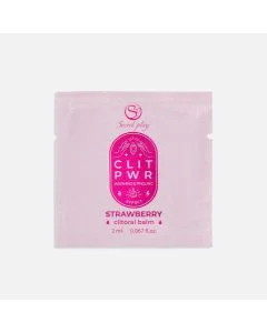 Bálsamo Estimulante Clitoris Clit Pwr Morango Secret Play (15 ml)