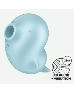 Estimulador Recarregável Pixie Dust Satisfyer Roxo & Rosa