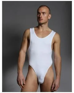 Body Masculino Doréanse Branco Frente