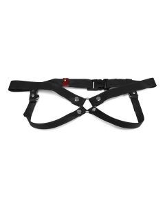 Strap On Arnês Lulu Lafem C/ 3cm Tamanho L Preto