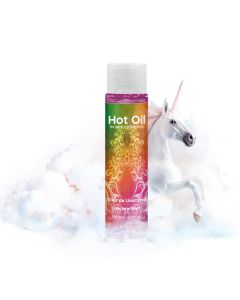 Óleo de Massagem C/ Efeito Calor Ilíxir de Unicórnio Hot Oil Nuei (100 ml)