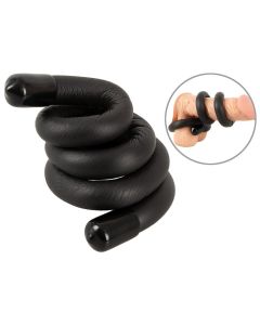 Anel Rebel Heavy Rope Cock Strap With Ball