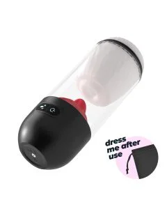 Masturbador Crushious Slurpy 2 em 1 Desmontável