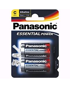 Pilhas Alcalinas Panasonic LR14/C (2 Un)