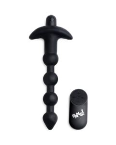 Plug Anal Recarregável Bang!Anal Beads Preto