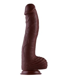 Dildo HiSmith KlicLok XXL Castanho