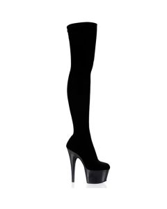 Botas Pleaser Delight 3063 Vermelhas