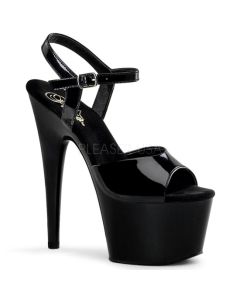Sandália Pleaser Adore 709 Preta